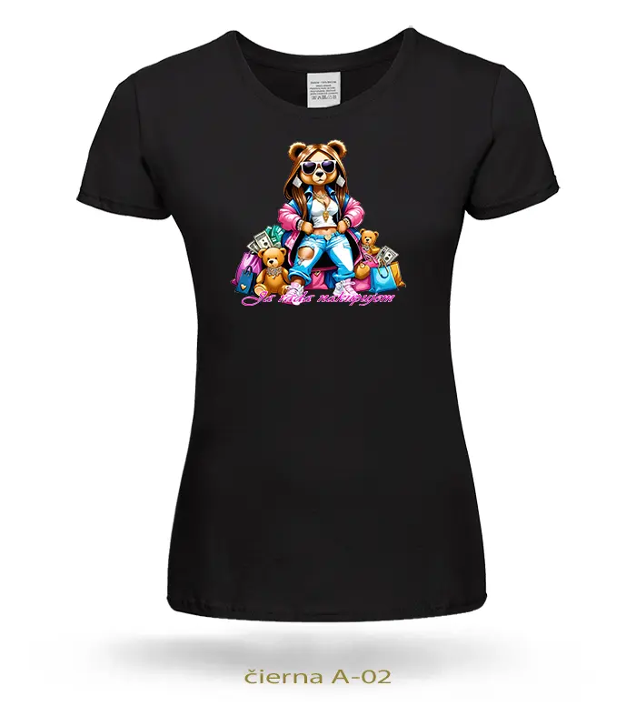 Trička dámske JA RADA NAKUPUJEM